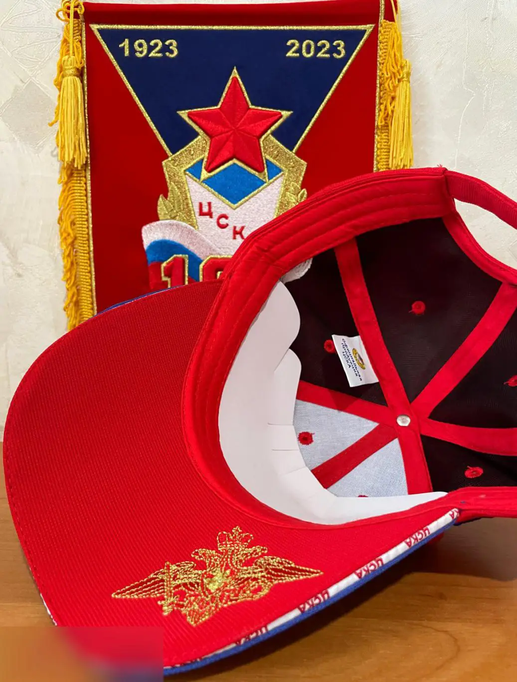 Лимитированная бейсболка к 100 летию ЦСКА 6