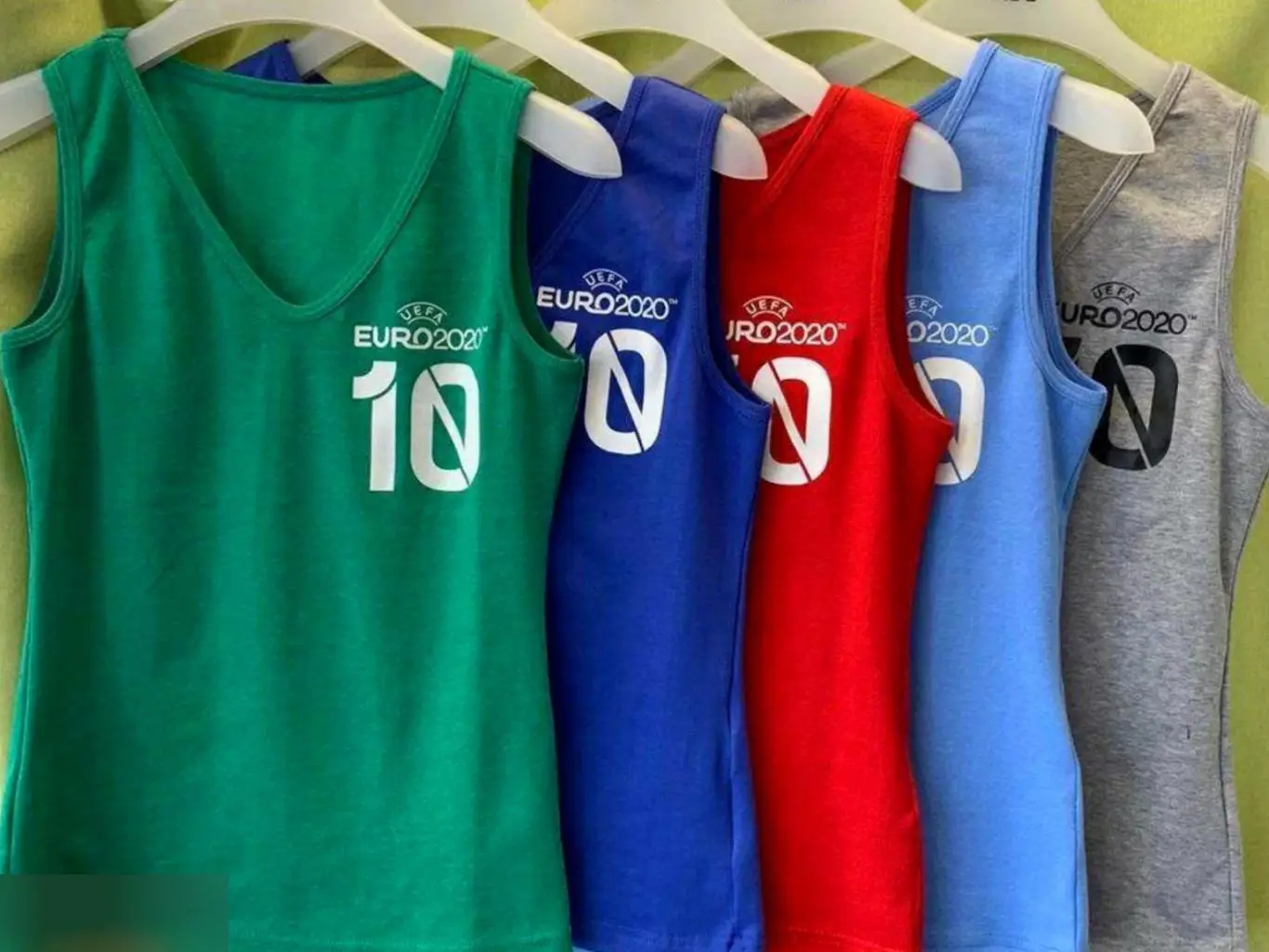 Женская топ майка голубая (42, 44, 46, 48 размер) 1