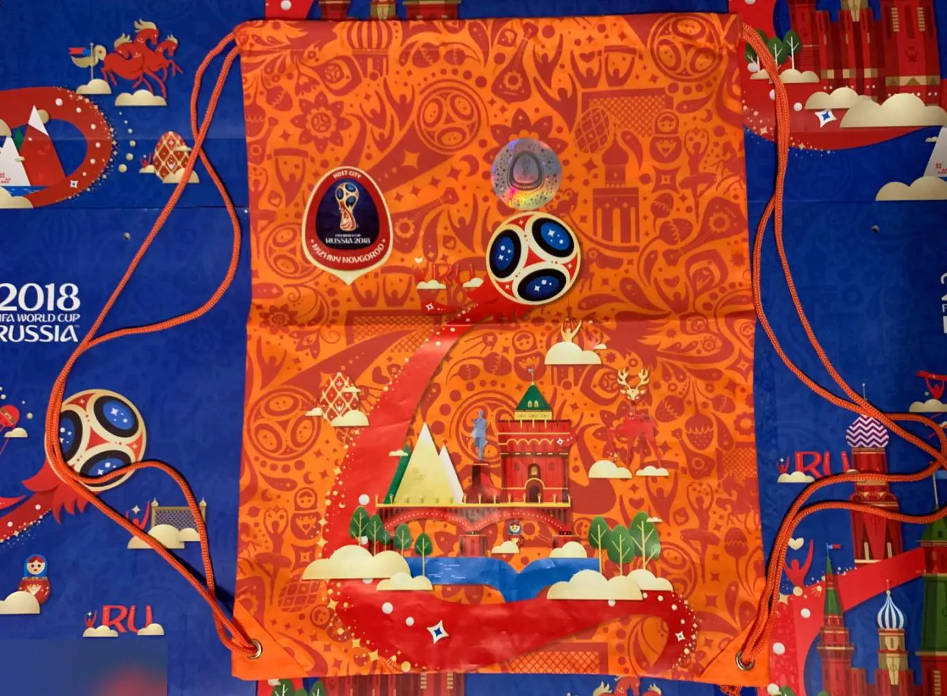 Сумка-рюкзак Fifa. Чемпионат мира 2018. Эксклюзив