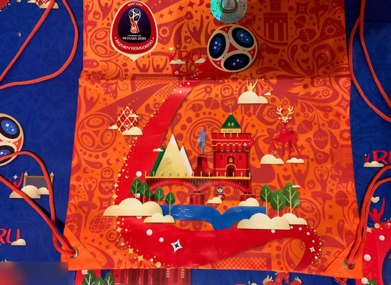 Сумка-рюкзак Fifa. Чемпионат мира 2018. Эксклюзив 1