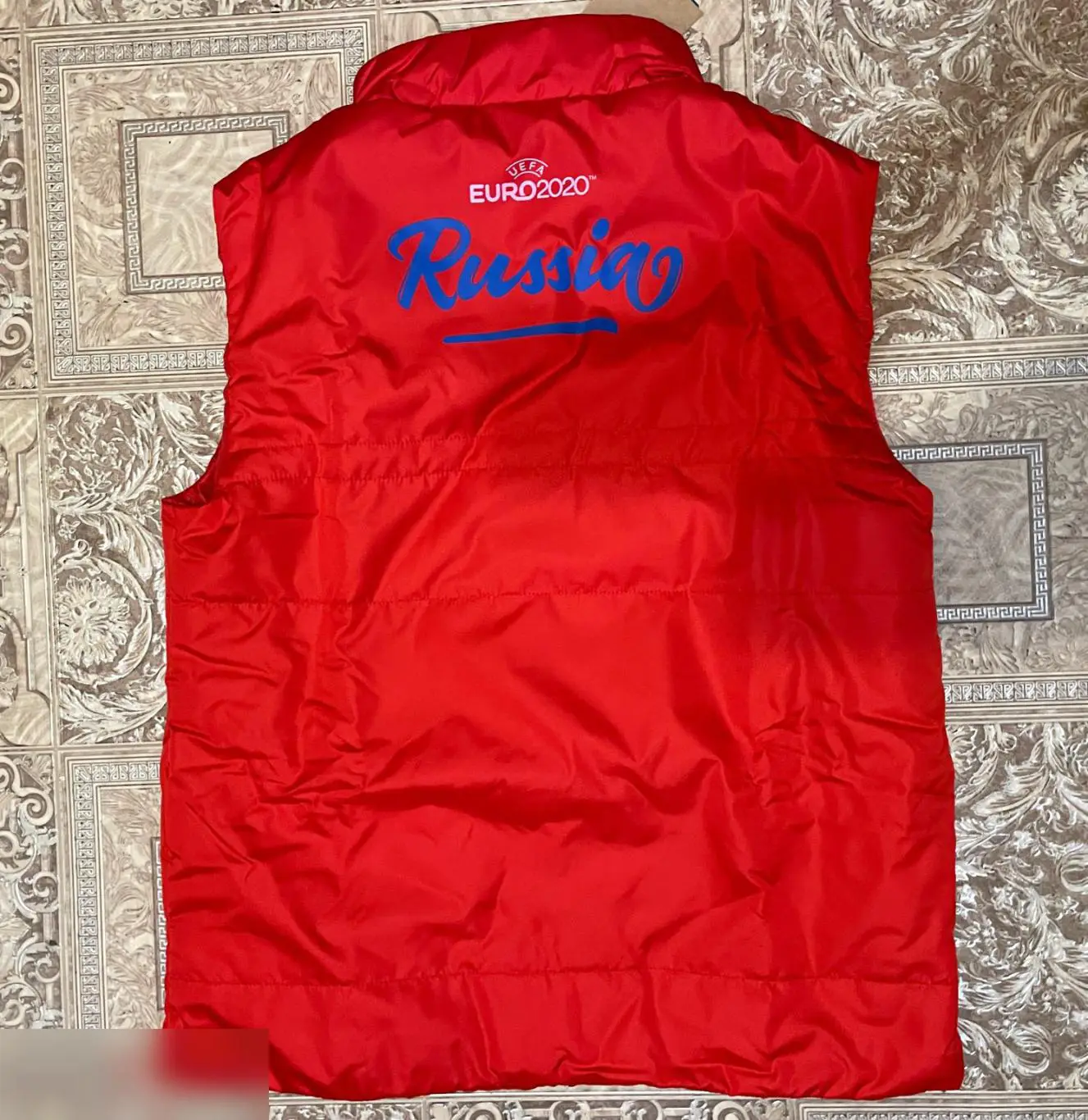 Жилетка красная мужская / женская синяя Евро 2020 (M) 1