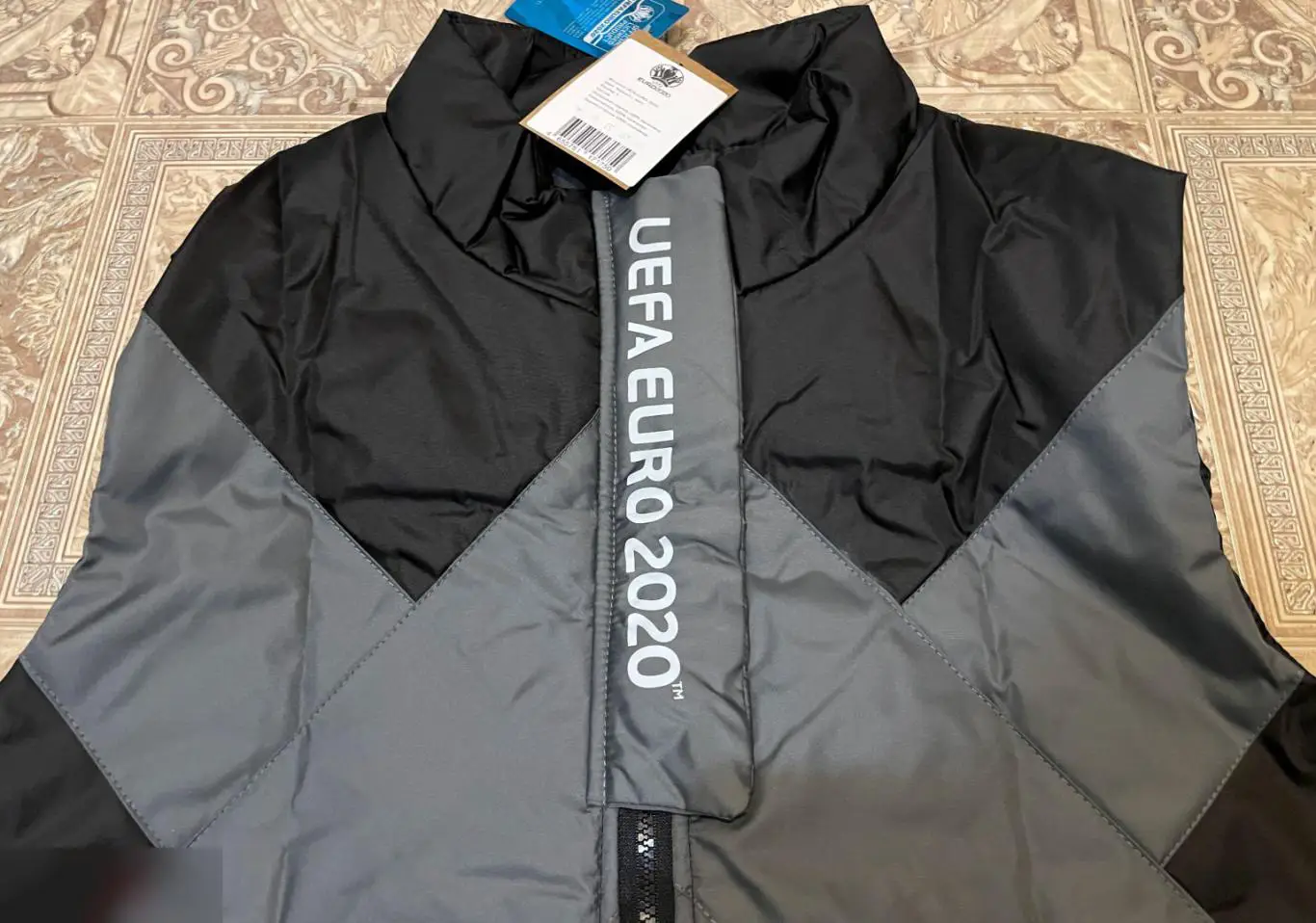 Жилетка серая мужская/женская Евро 2020 (M) 1