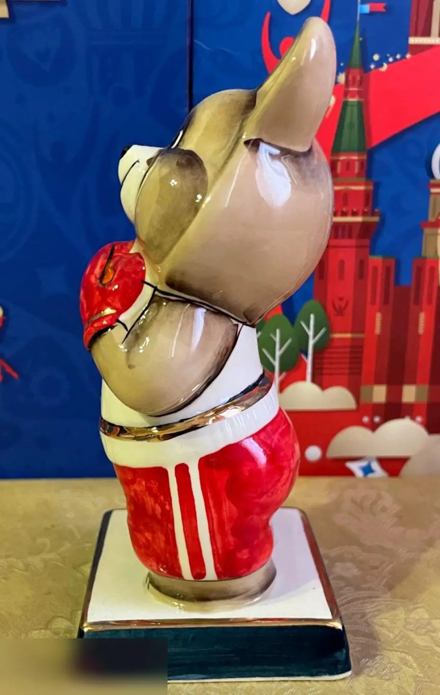 Олимпийский Мишка Боксер (красные перчатки). Олимпиада Москва 1980 1