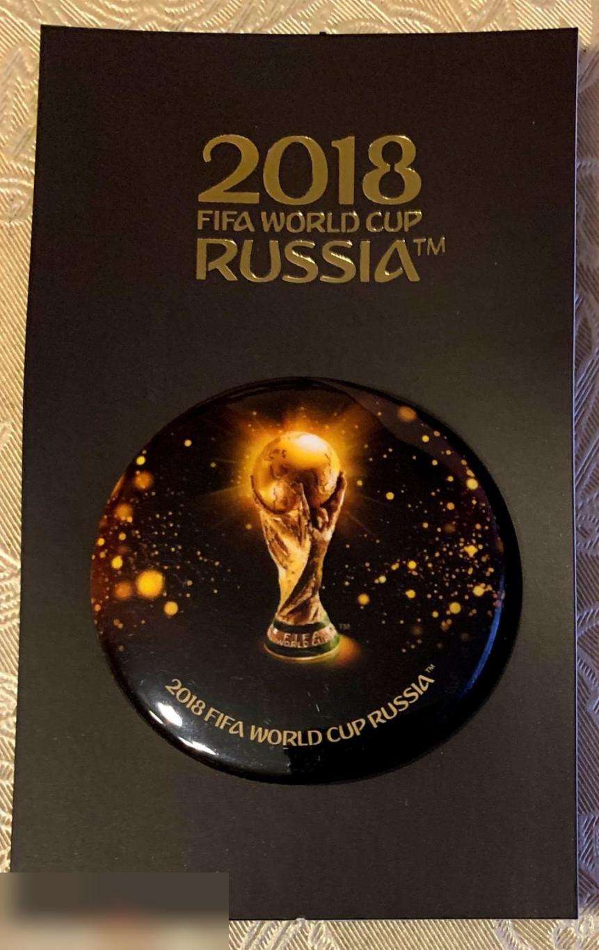 Набор значков (26 штук)Fifa Чемпионата мира по футболу 2018. Кубок + Эмблема + Забивака 4