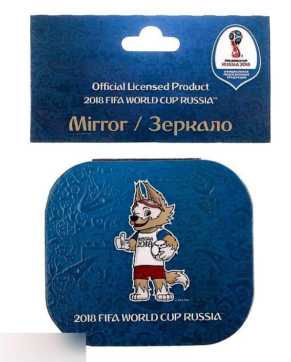 Набор: зеркало и расческа Fifa. Чемпионат мира 2018 1