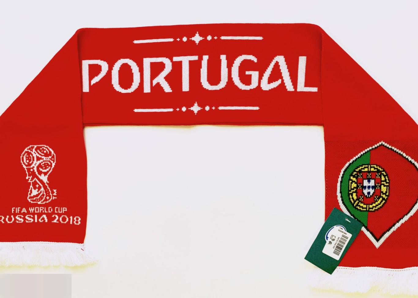 Официальный Шарф Fifa Португалия. Чемпионат мира по футболу 2018