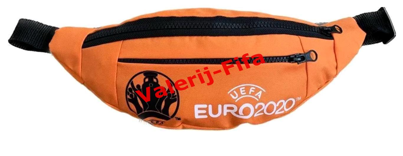 ТОТАЛЬНАЯ РАСПРОДАЖА! Официальная сумка на пояс Евро 2020. 1