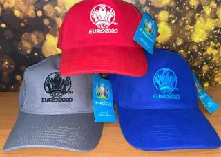 Набор 3 бейсболки кепки Евро 2020