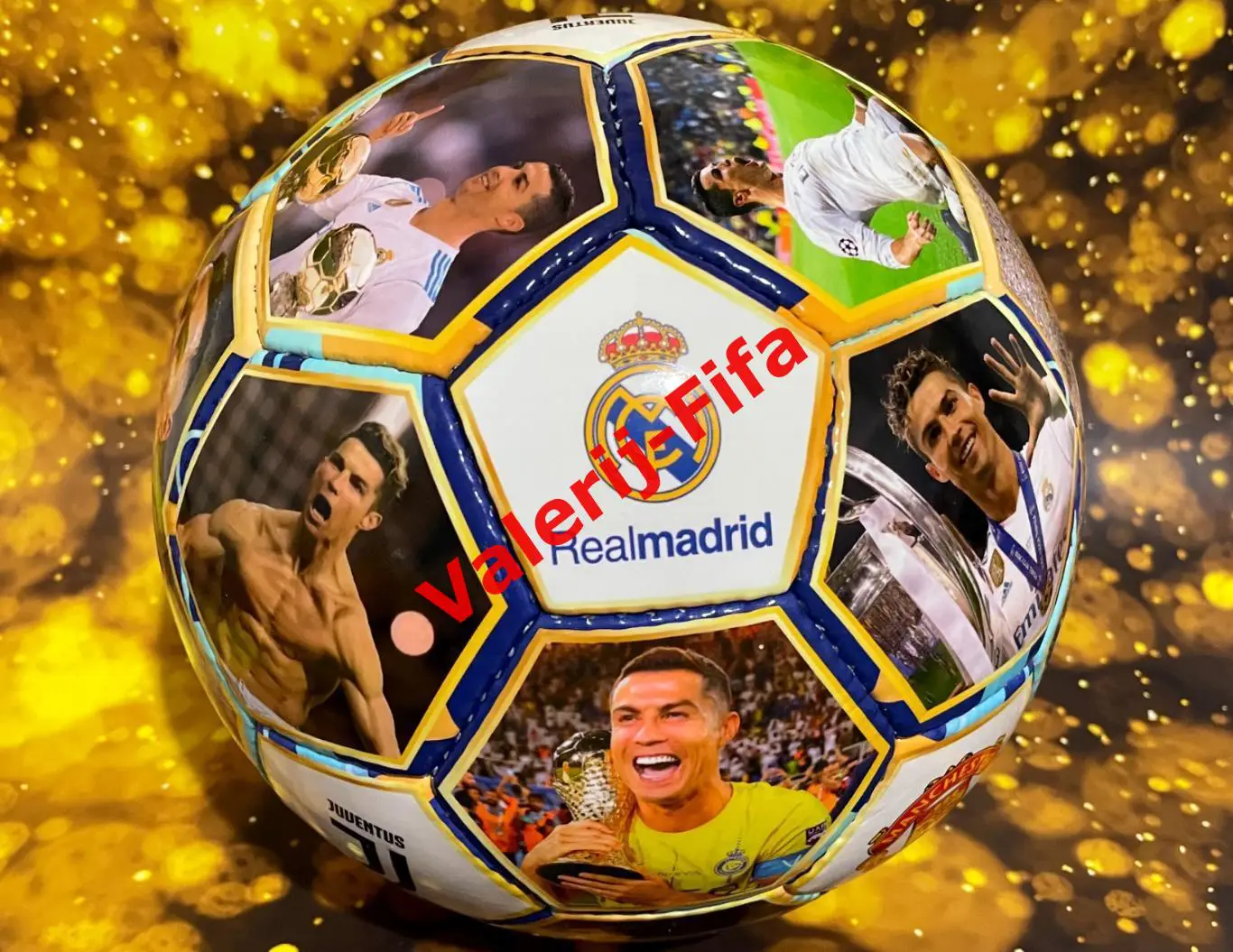 Коллекционный мяч с Криштиану Роналду 5