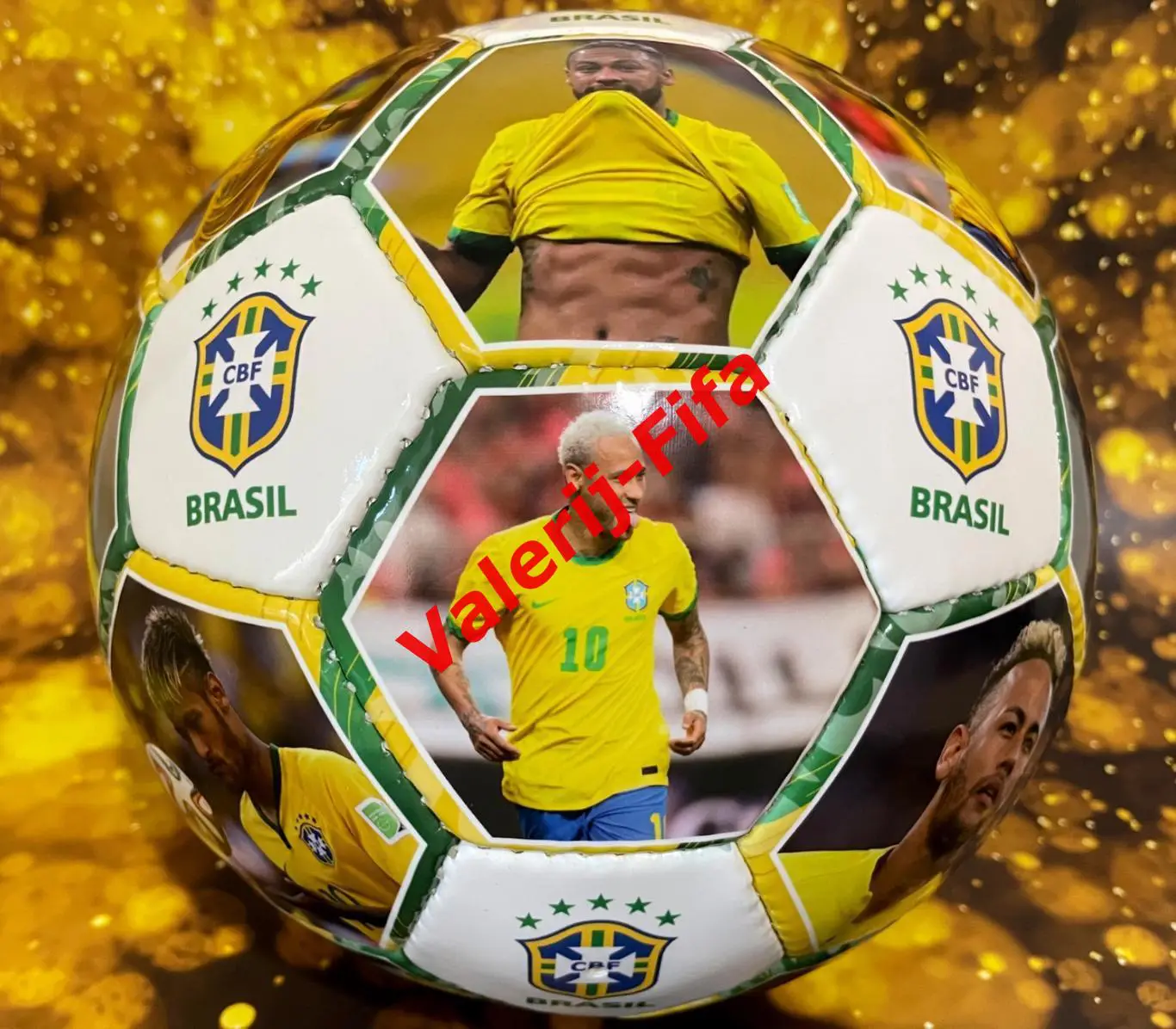 Коллекционный мяч с Неймаром 3