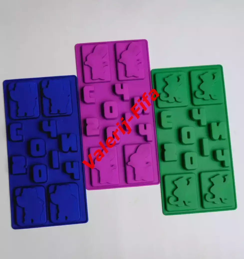 Набор 3 формы для льда Олимпиада Сочи 2014 2