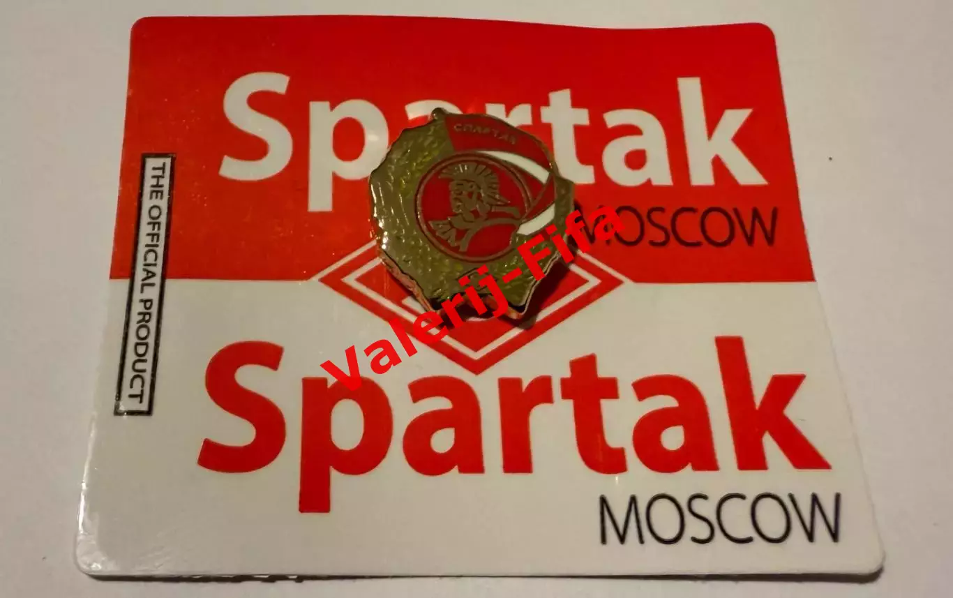 Официальный значок Спартак Орден