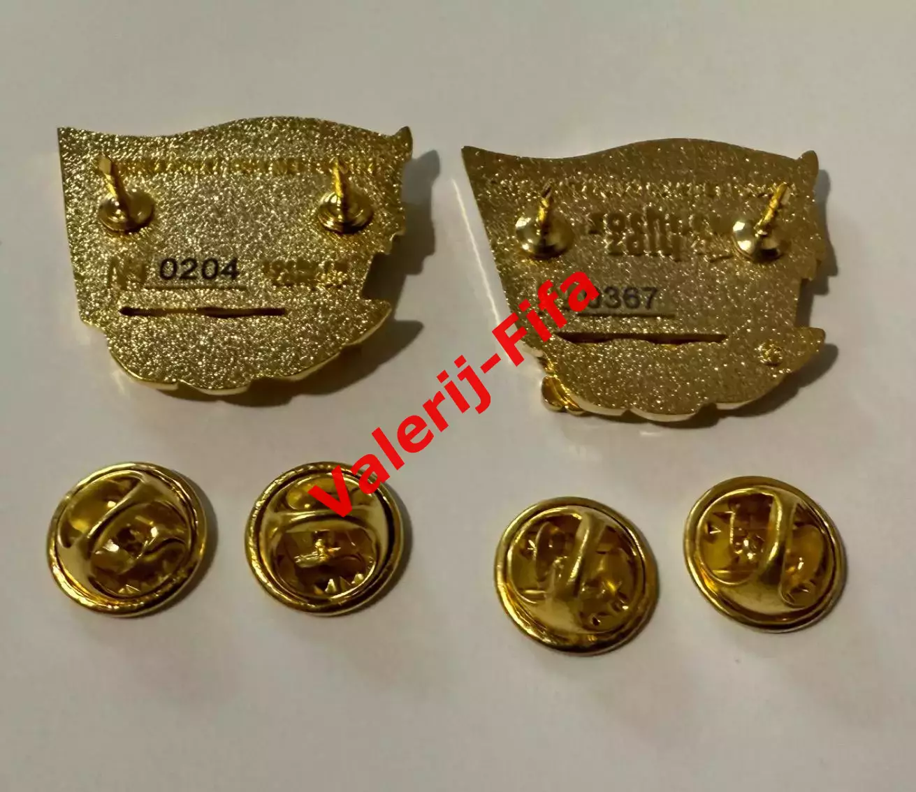 Набор 2 номерных значка. Олимпиада Сочи 2014 2