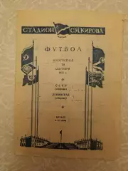 сборная Ленинграда- сборная СССР 19.09.1954