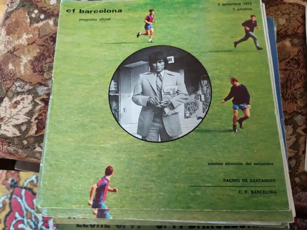 Барселона-Расинг Сантандер 09.09.1973