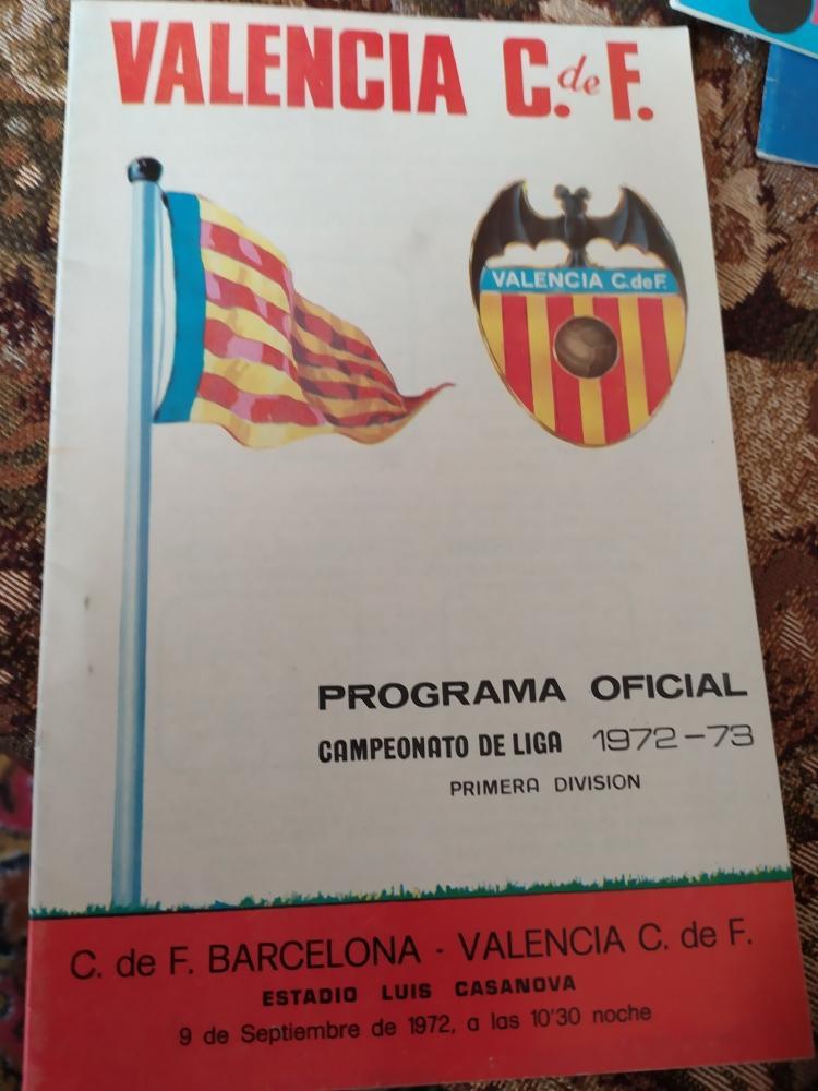 Валенсия-Барселона 09.09.1972