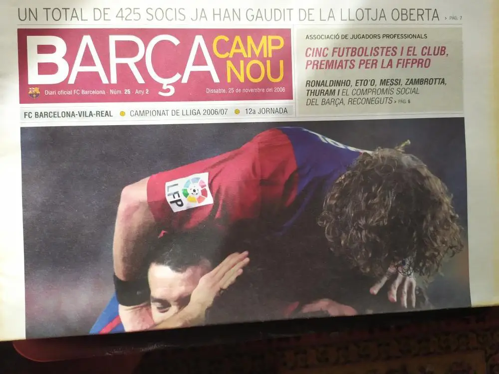 Барселона-Виллареал 25.11.2006