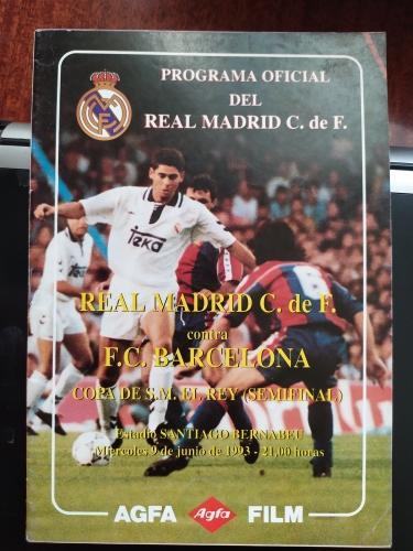 Реал Мадрид-Барселона 09.06.1993