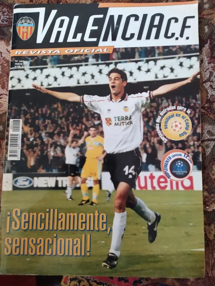 клубный журнал Валенсии май 2000 года