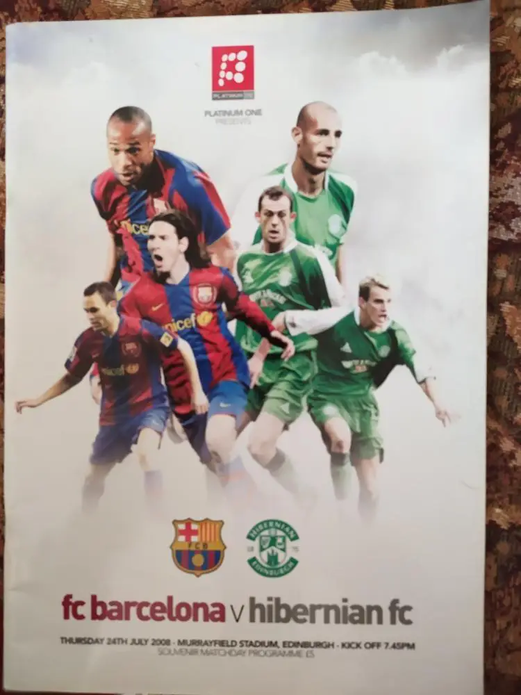 Хайберниан-Барселона 24.07.2008