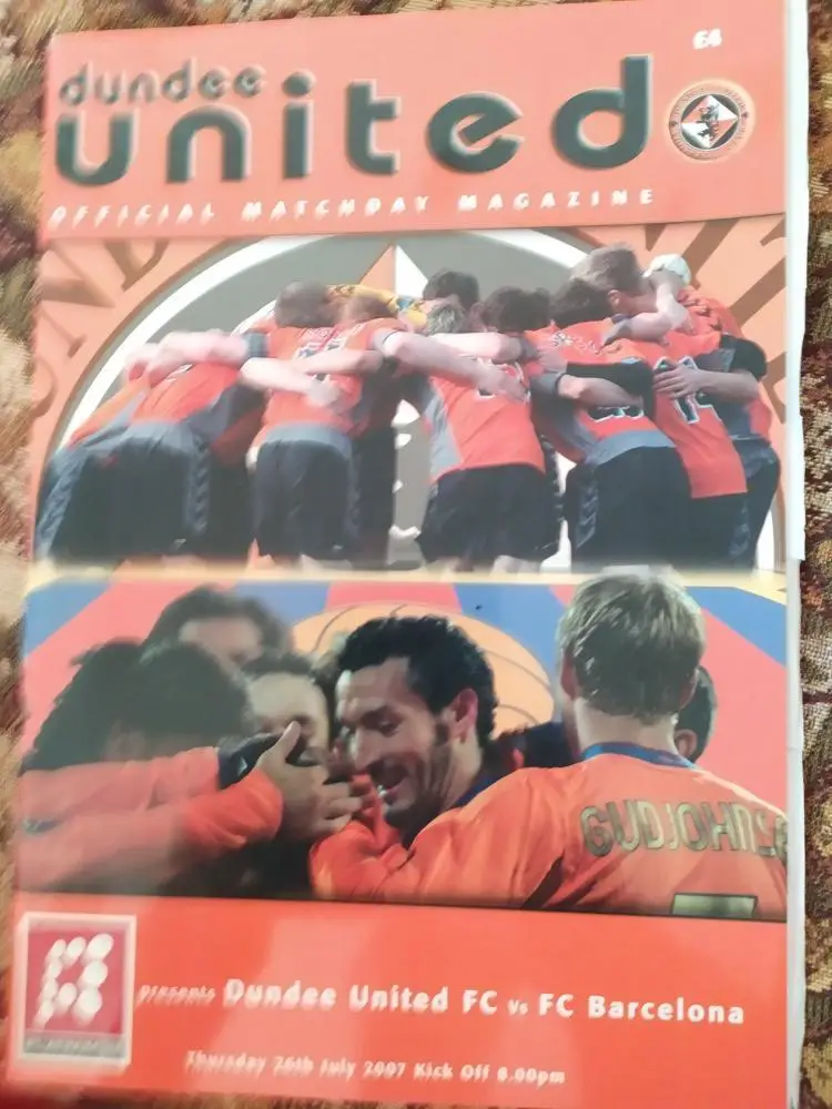 Данди Юнайтед-Барселона 26.07.2007
