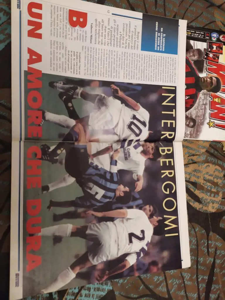 клубный журнал Интернационале июнь 1994 5