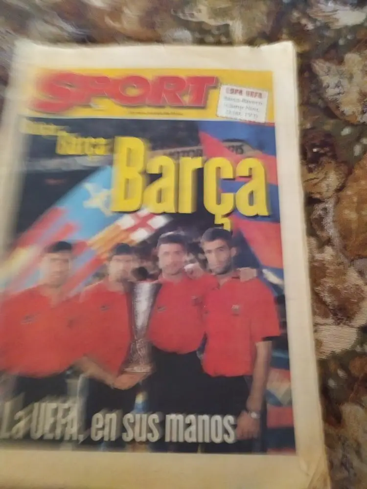 Барселона-Бавария 16.06.1996