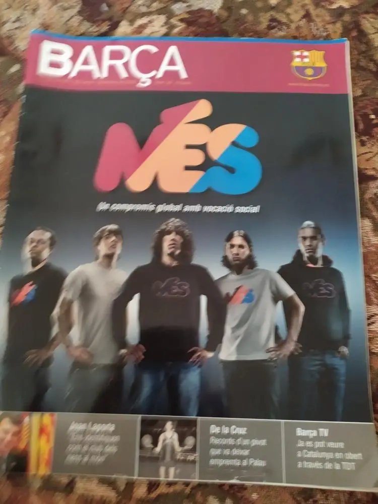 клубный журнал Барселоны декабрь 2008