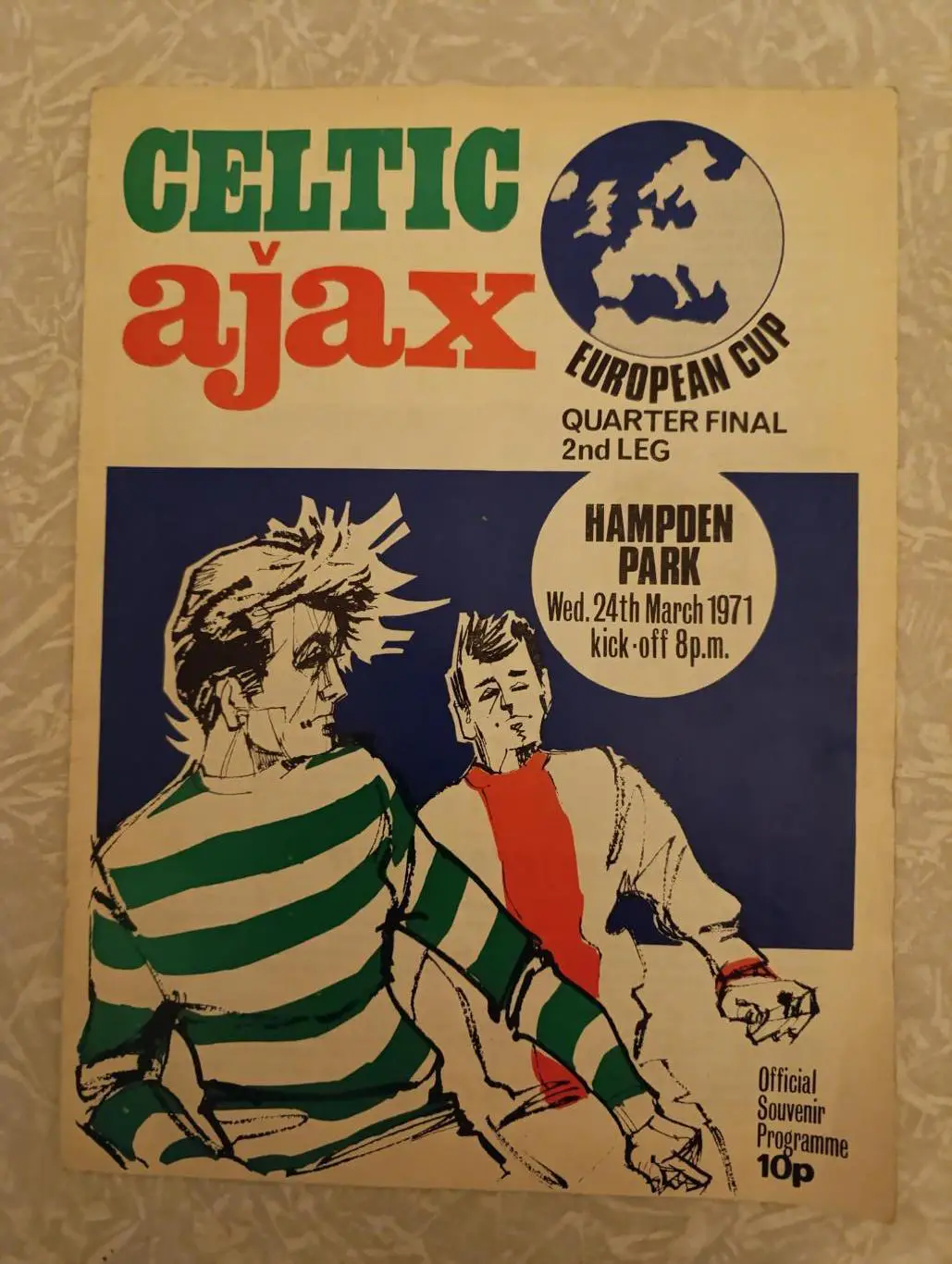 Селтик-Аякс 24.03.1971 кубок чемпионов