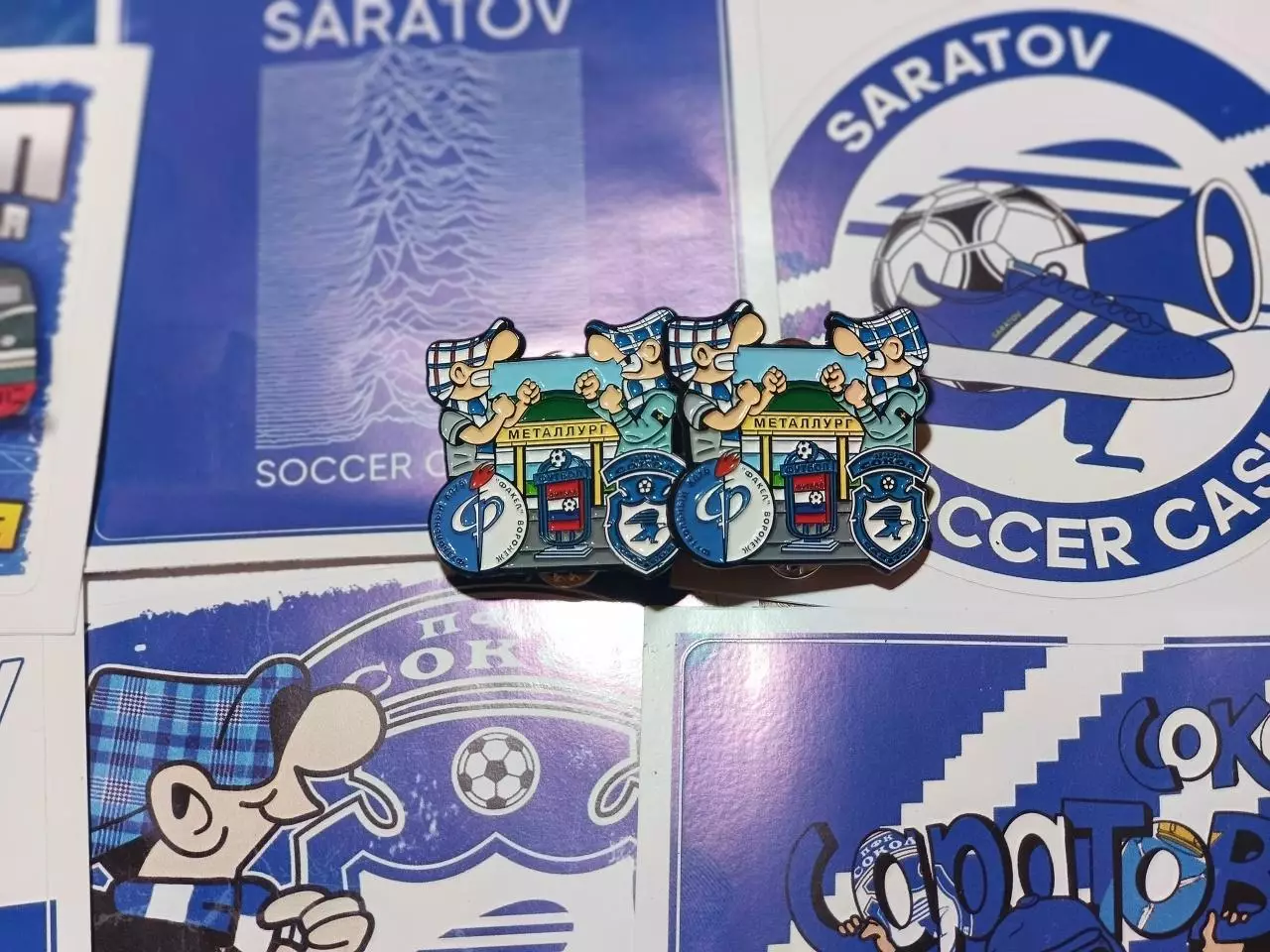 Значок Andy Capp: «Факел» Воронеж vs «Сокол» Саратов 1