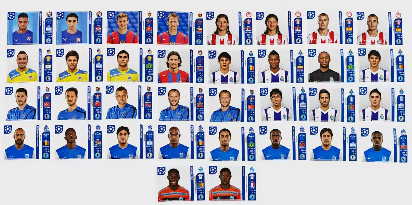 Наклейки • Panini • UEFA Champions League 2011/12