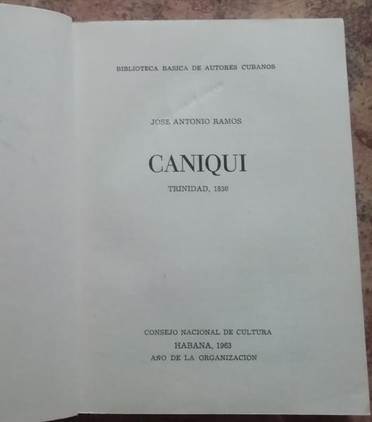 Ramos J. A. Caniqui. 2