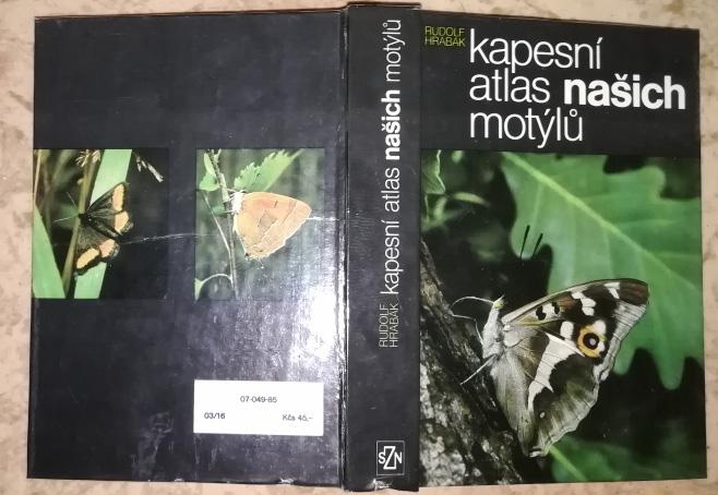 Kapesni atlas nasich motylu (Карманный атлас наших бабочек) - на чешском языке.