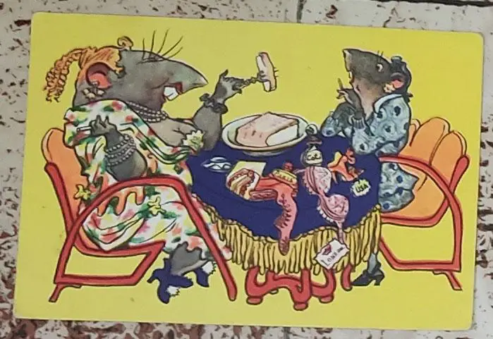 Басня С. Михалкова Две подруги.