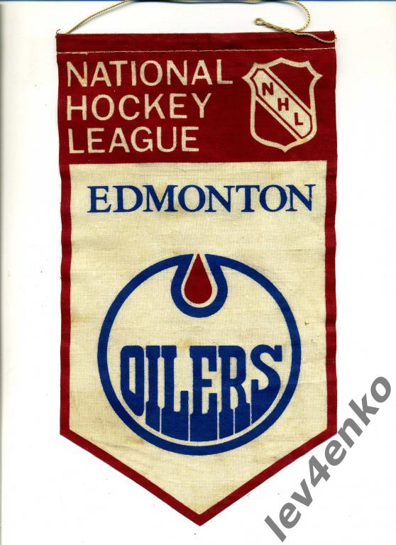 хоккей вымпел Эдмонтон Ойлерз (Edmonton Oilers) (Канада) НХЛ