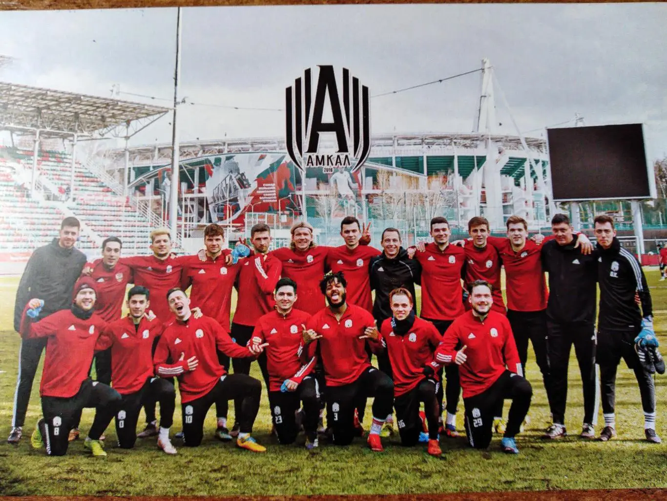 Карточка любительской команды блогеров АМКАЛ