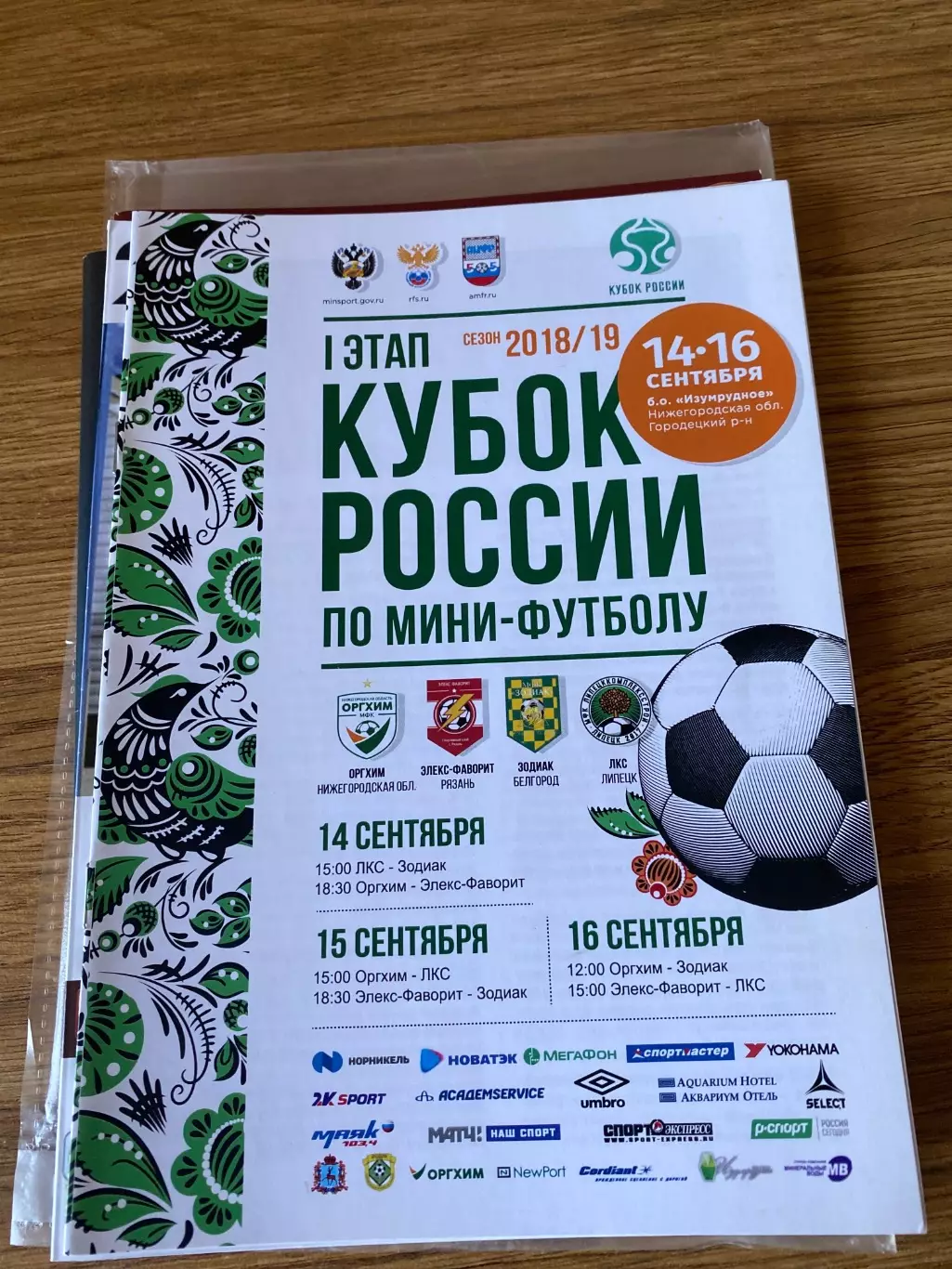 Оргхим (Н.Новгород), ЛКС (Липецк)/ Зодиак (Белгород)/ Элекс-Фаворит (Рязань)