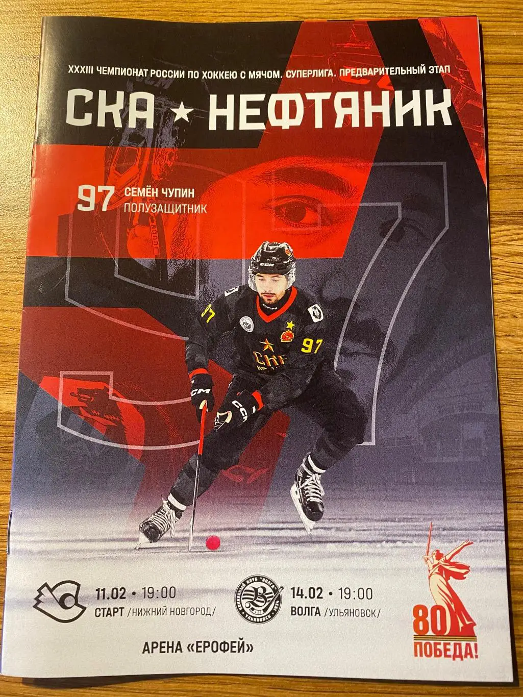 Ска-Нефтяник (Хабаровск) - Старт (Н.Новгород)/Волга (Ульяновск) 11/14.02.25