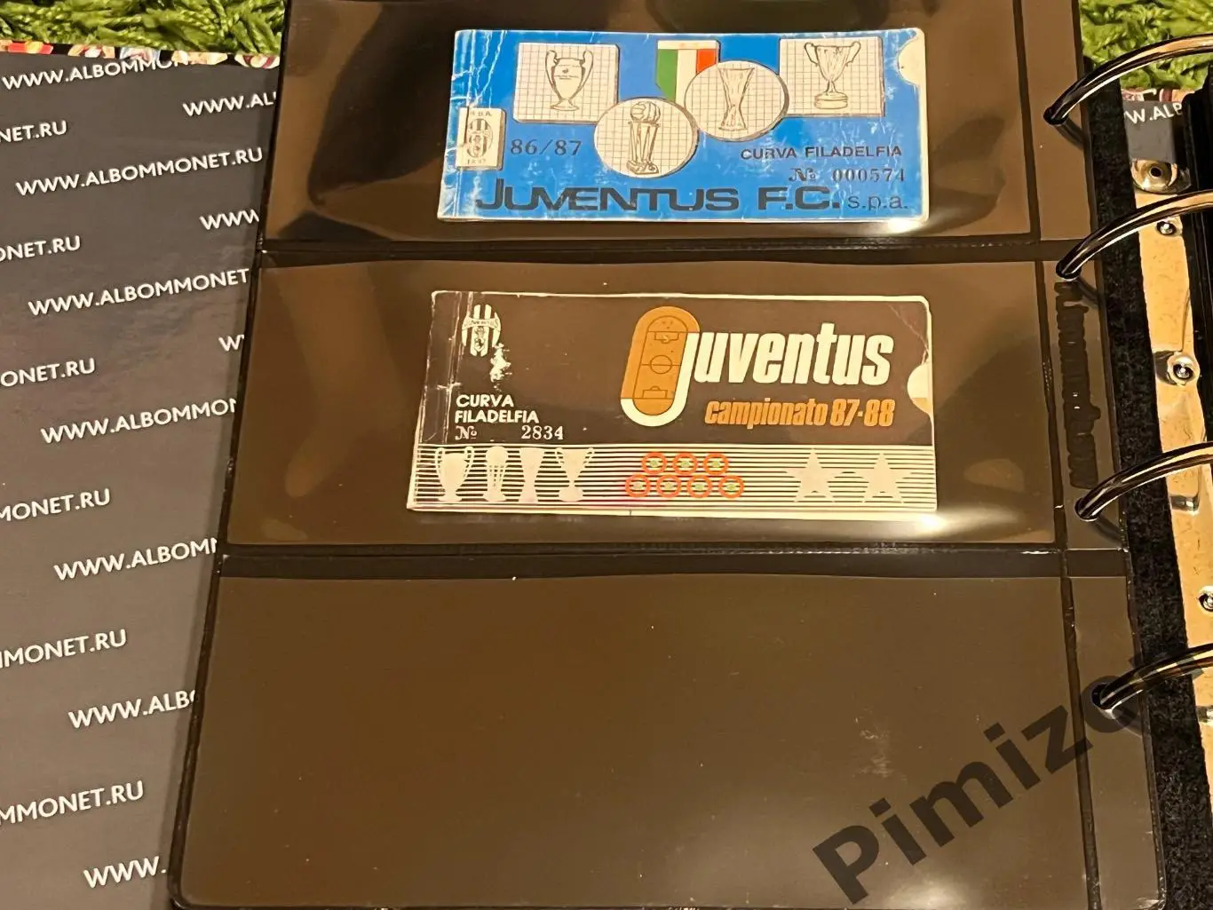 Абонементы Ювентус Juventus Fan 1974-2012 гг 1