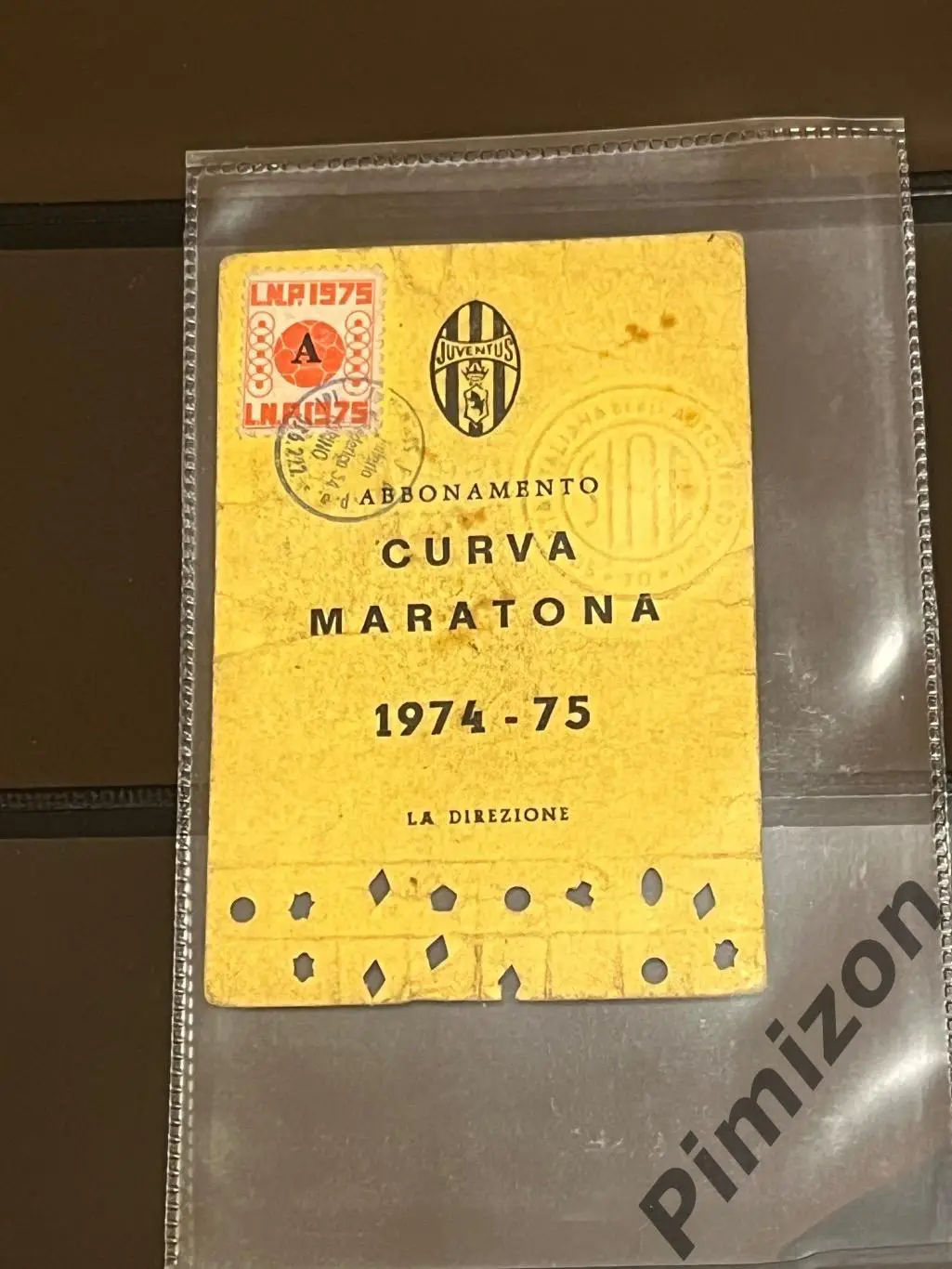 Абонементы Ювентус Juventus Fan 1974-2012 гг 7