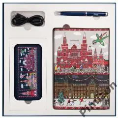 Gourji Красная площадь Power bank ежедневник ручка