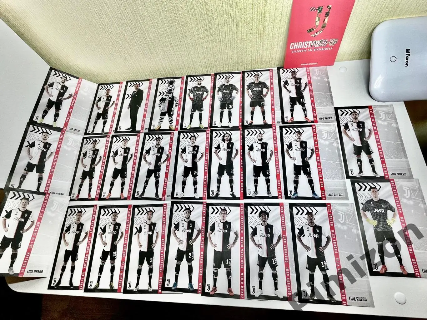 Карточки игроков Ювентуса 2020 год