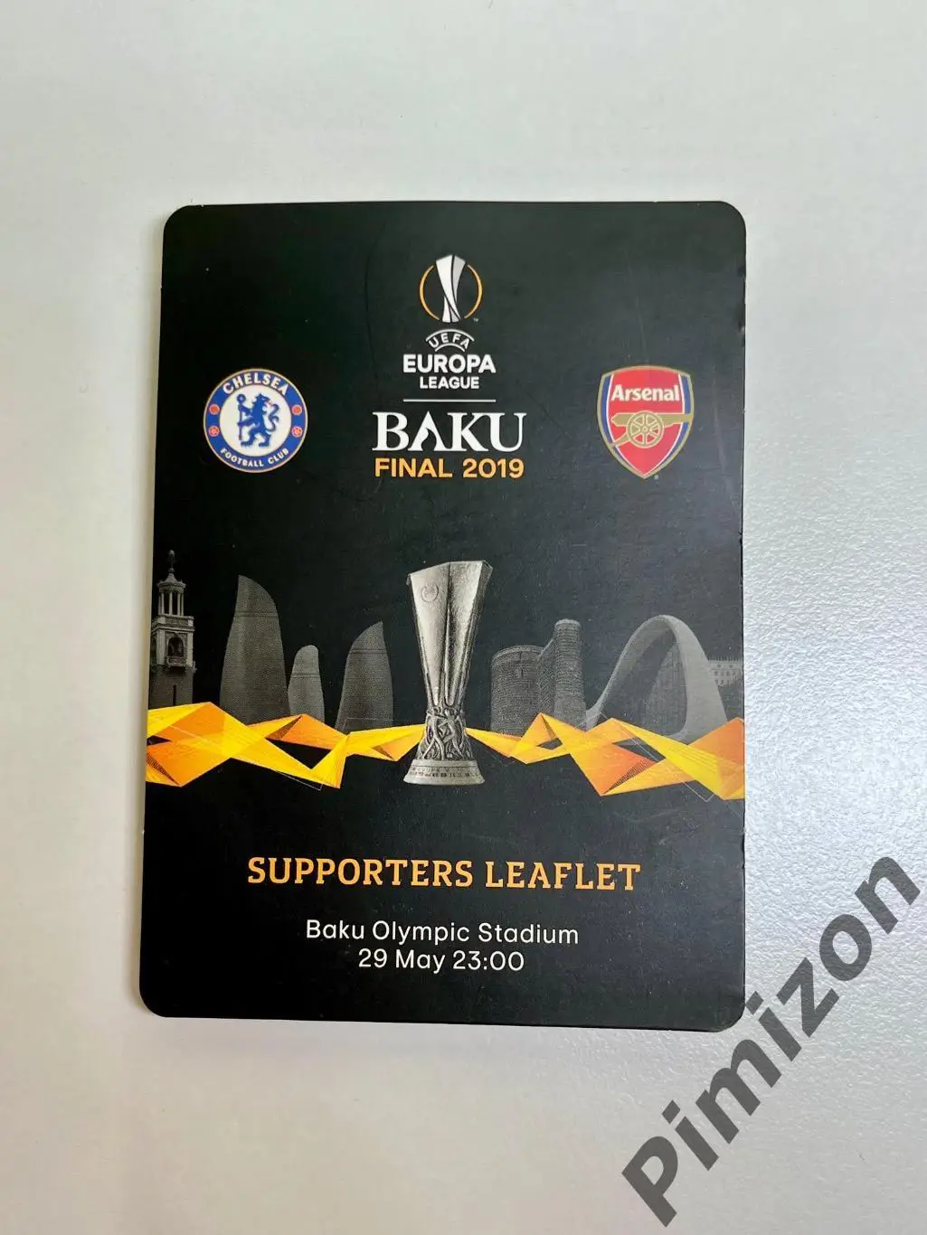 Брошюра болельщику Финал Лиги Европы 2019 год