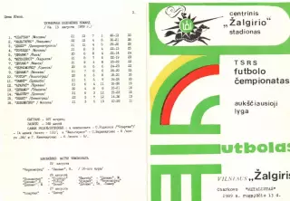 Жальгирис Вильнюс - Металлист Харьков 1989