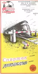 Спартак Москва - Локомотив Москва 01.10.1989 (КБ Спартак)