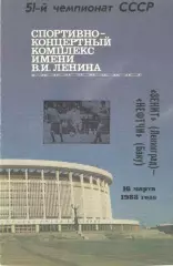 Зенит Ленинград - Нефтчи Баку 16.03.1988.