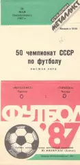 Металлист Харьков - Торпедо Москва 10.05.1987