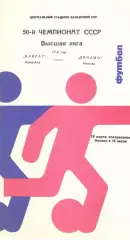 Кайрат Алма-Ата - Динамо Москва 29.03.1987.