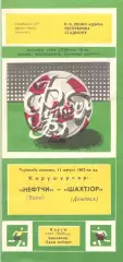 Нефтчи Баку - Шахтер Донецк 11.08.1987