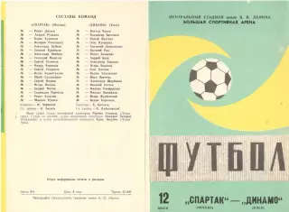 Спартак Москва - Динамо Киев 12.07.1986